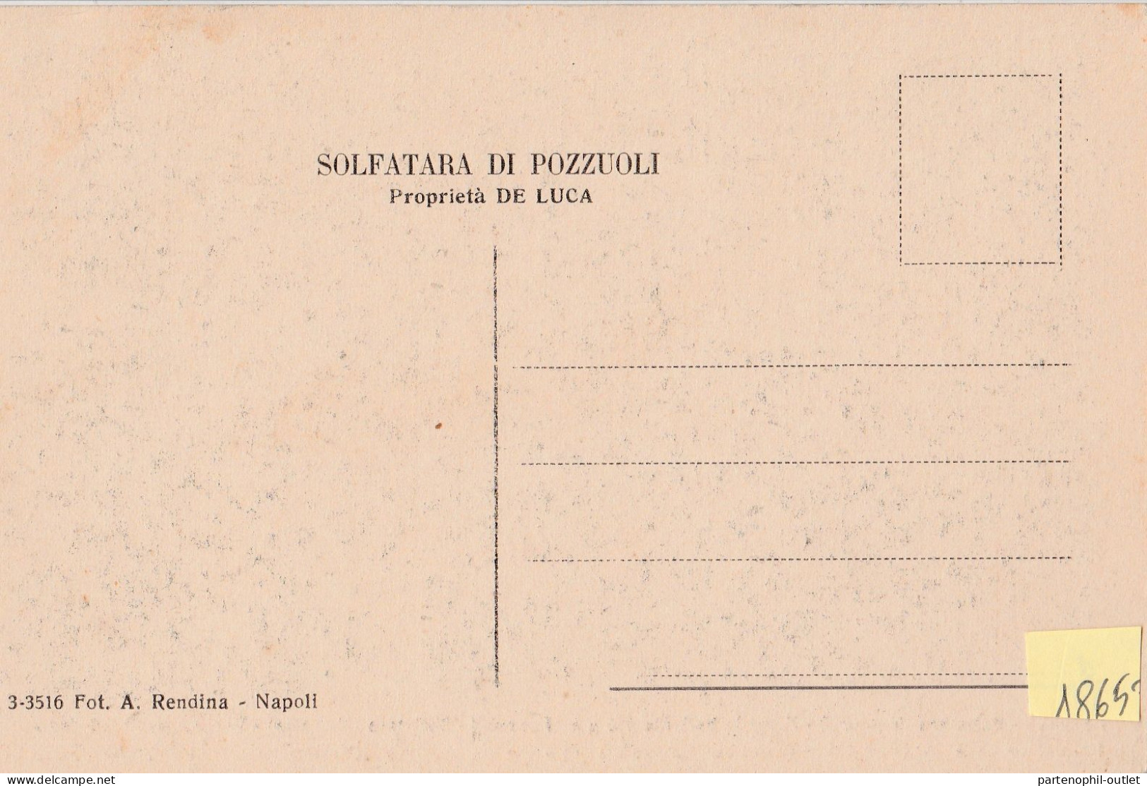 Cartolina - Postcard /   Non Viaggiata  /  Pozzuoli - La Solfatara, Fangaia Bollente. - Pozzuoli