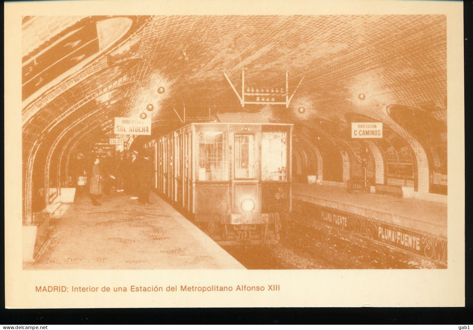 Automotor Del Metro De Madrid - Subway