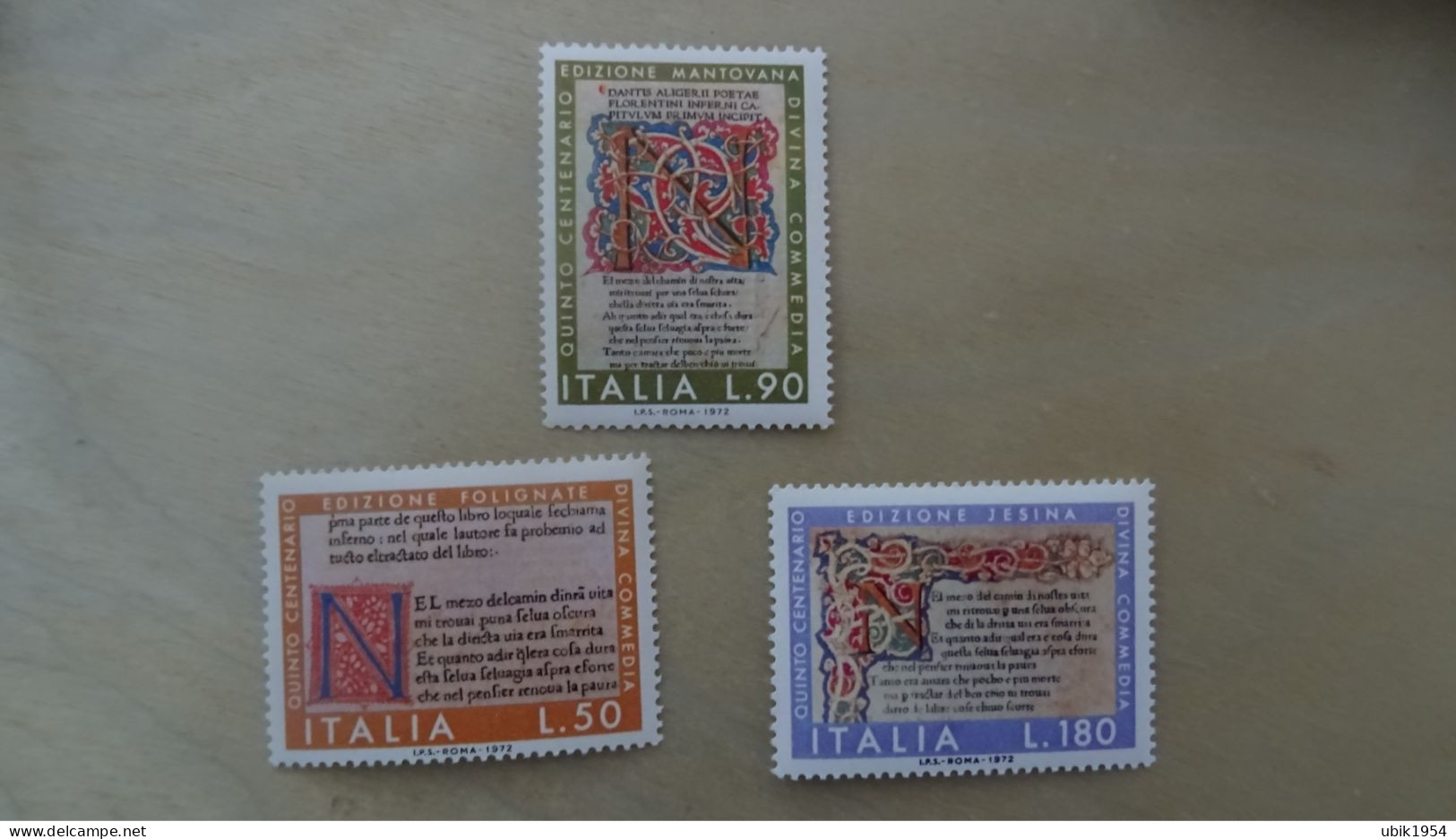 1972 MNH - 1971-80:  Nuovi