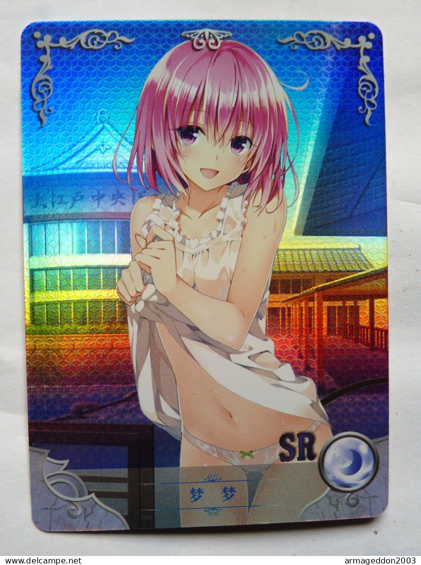 CARTE SEXY GIRL MANGA HOLO Momo Belia Deviluke - To Love Ru RS - NS-2M07-052 - Autres & Non Classés