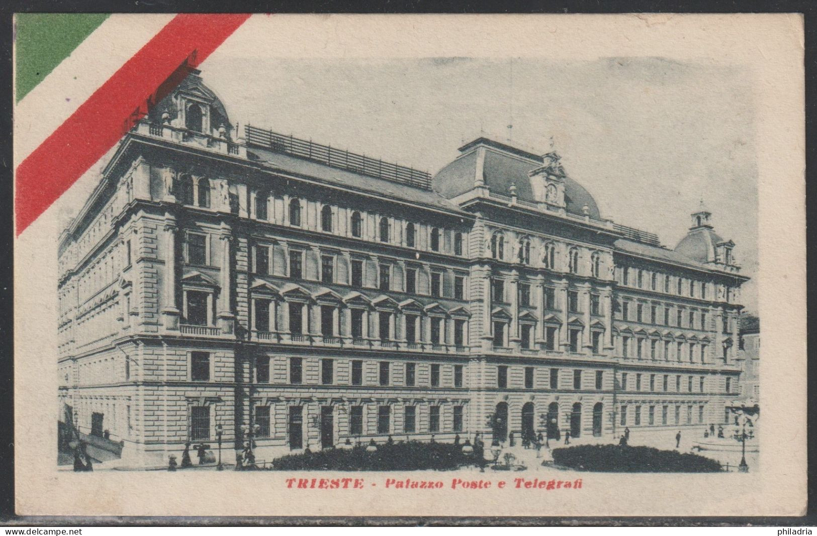 Triest, 1919, Picture Postcard, Franked With 10 Cent. - Venezia Giuliana