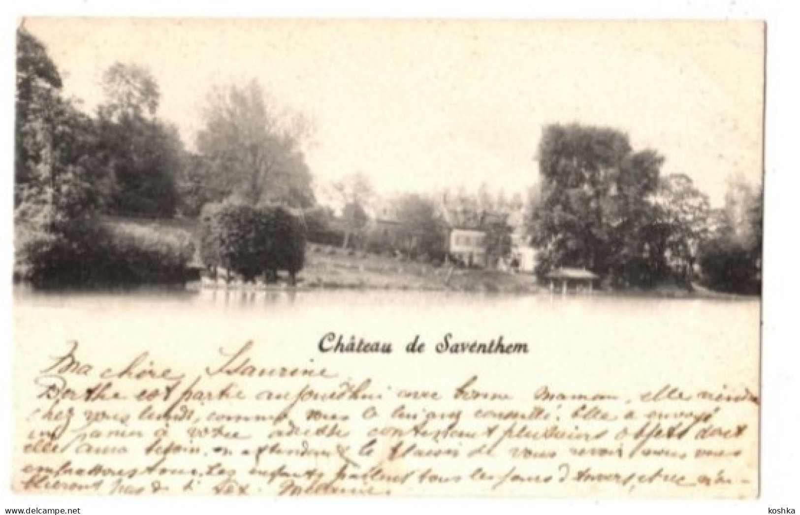 ZAVENTEM - Château De Saventhem - Verzonden / Envoyée En 1902 - - Zaventem
