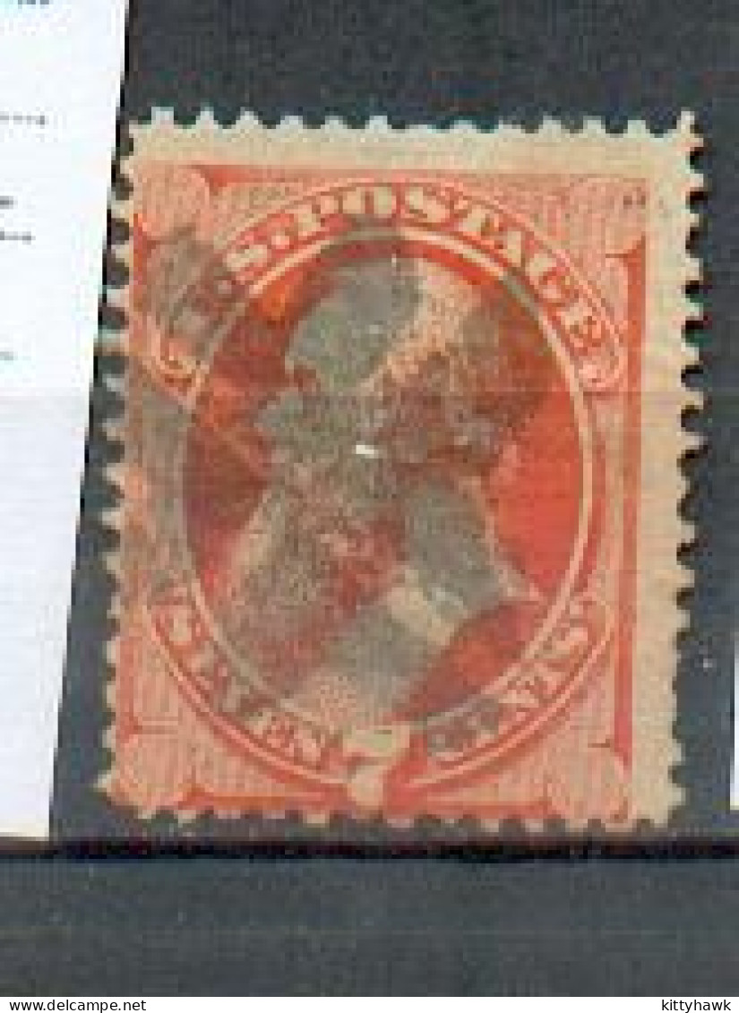 B 44 - USA - YT 43 ° Obli - Dents Courtes Bas Coté Droit - Used Stamps