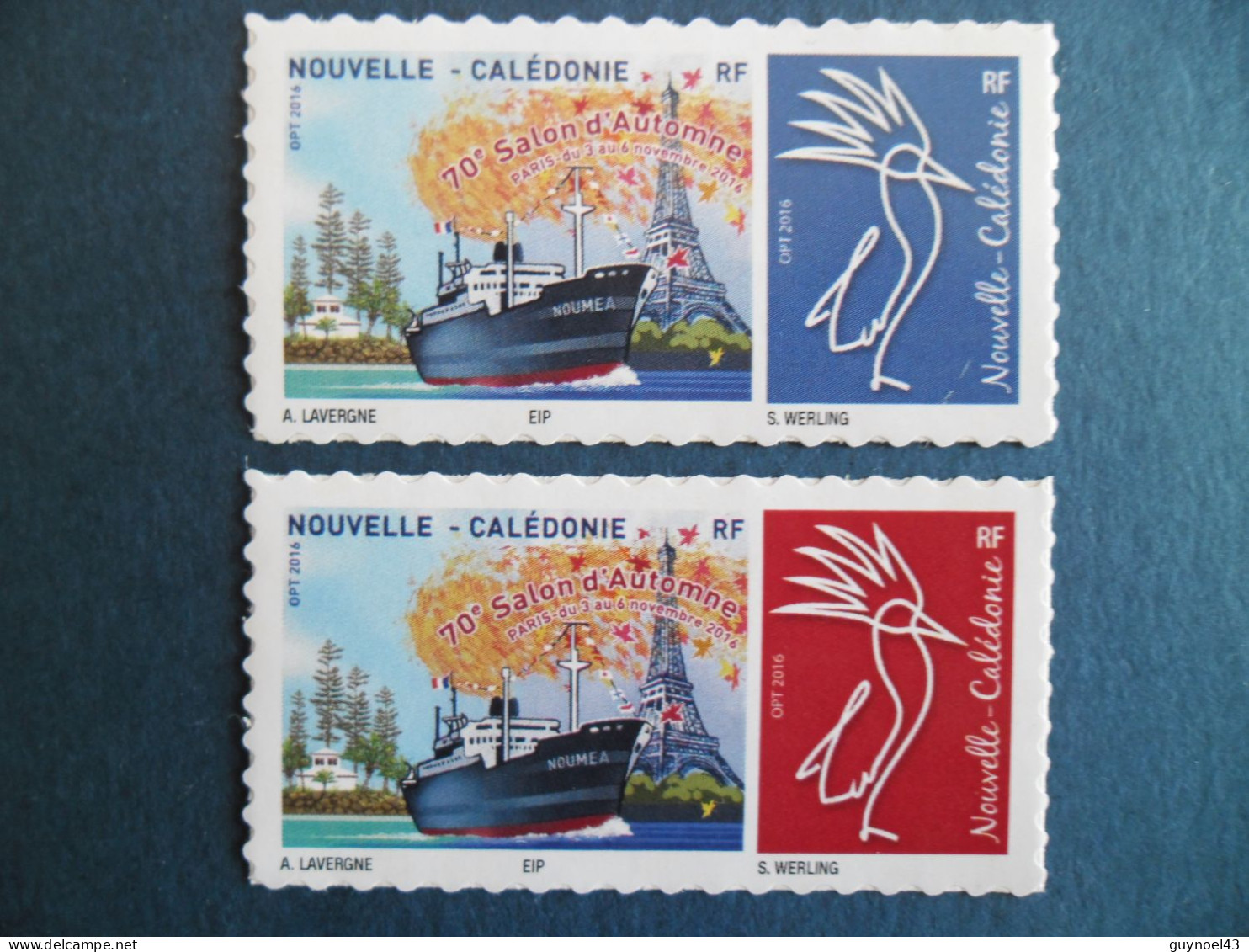 2016 Y/T 1291-1292 NC " Salon Philatélique - Paris " Neuf** - Unused Stamps