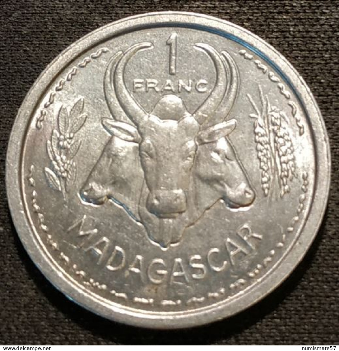 MADAGASCAR - 1 FRANC 1948 - KM 3 - Madagascar