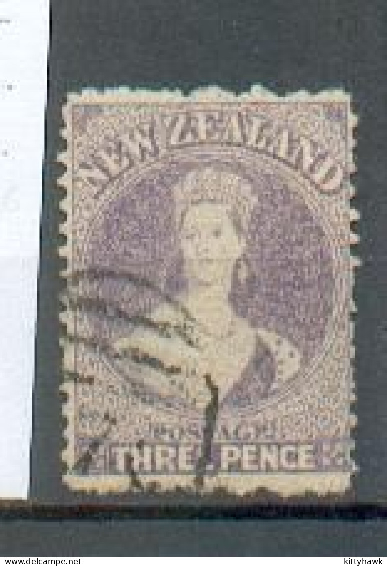 B 46 - Nouvelle Zélande - YT 32 ° Obli - Dents Imparfaites - Used Stamps