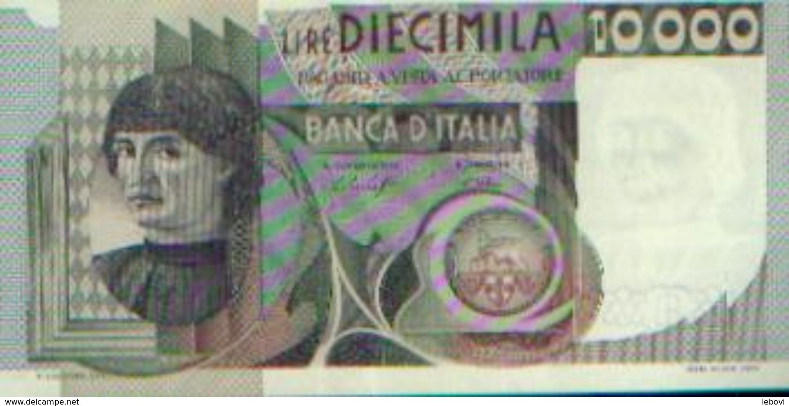 ITALIE – Billet De 10000 Lire - 10000 Liras