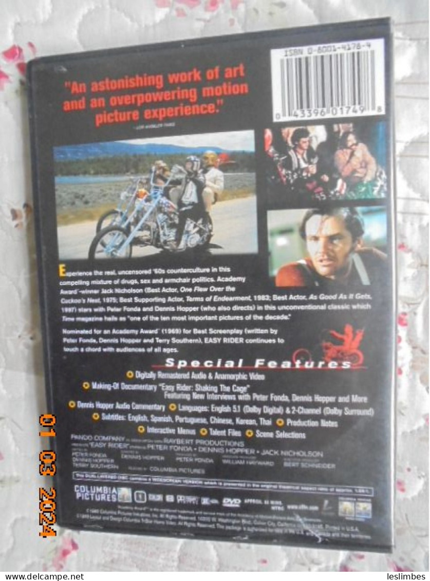 Easy Rider -  [DVD] [Region 1] [US Import] [NTSC] Dennis Hopper - Drama