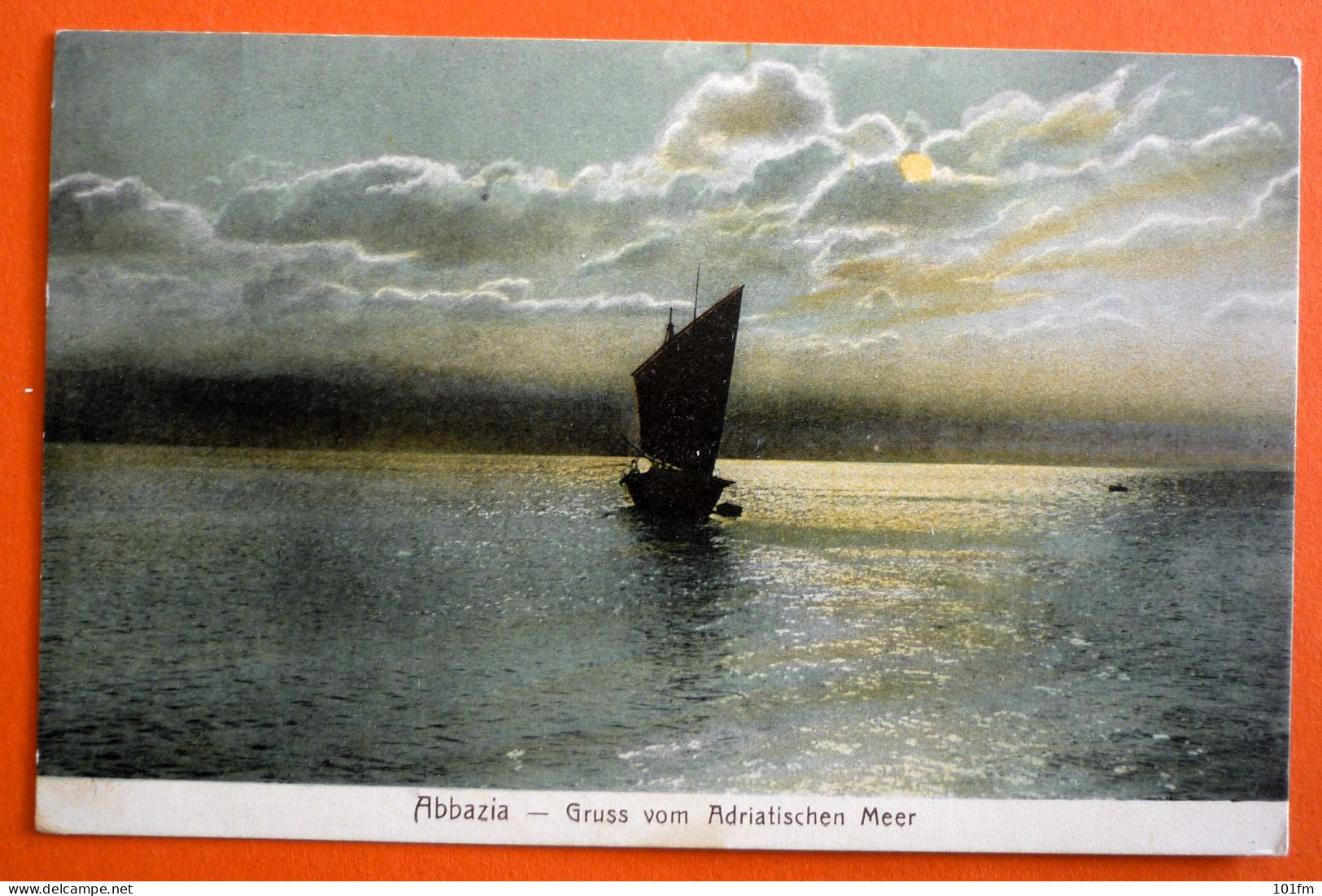 CROATIA - HRVATSKA , ABBAZIA - GRUSS VOM ADRIATISCHEN MEER 1907 - Croatie