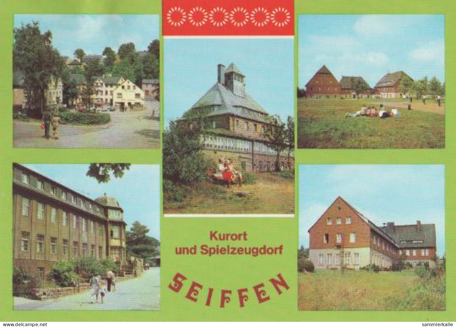 19199 - Marienberg - Seiffen U.a. Gaststätte Buntes Haus - Ca. 1985 - Marienberg
