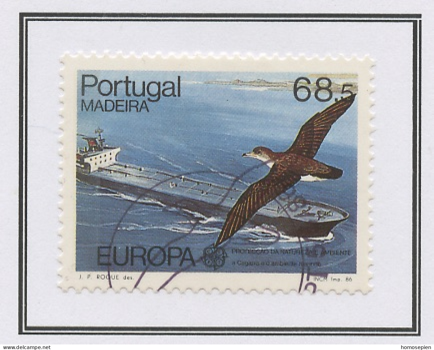 Europa CEPT 1986 Madère - Madeira - Portugal Y&T N°111 - Michel N°106 (o) - 68,50e EUROPA - 1986