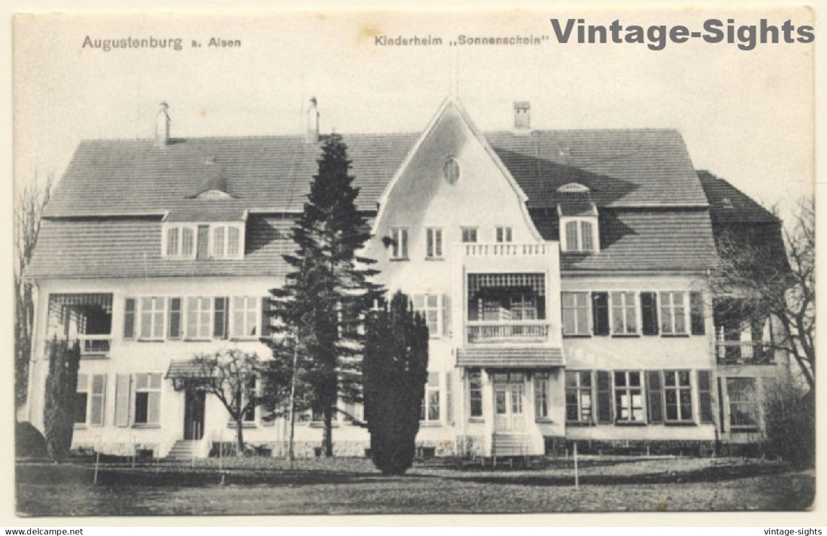 Augustenburg A. Alsen / Denmark: Kinderheim Sonnenschein (Vintage PC) - Dänemark