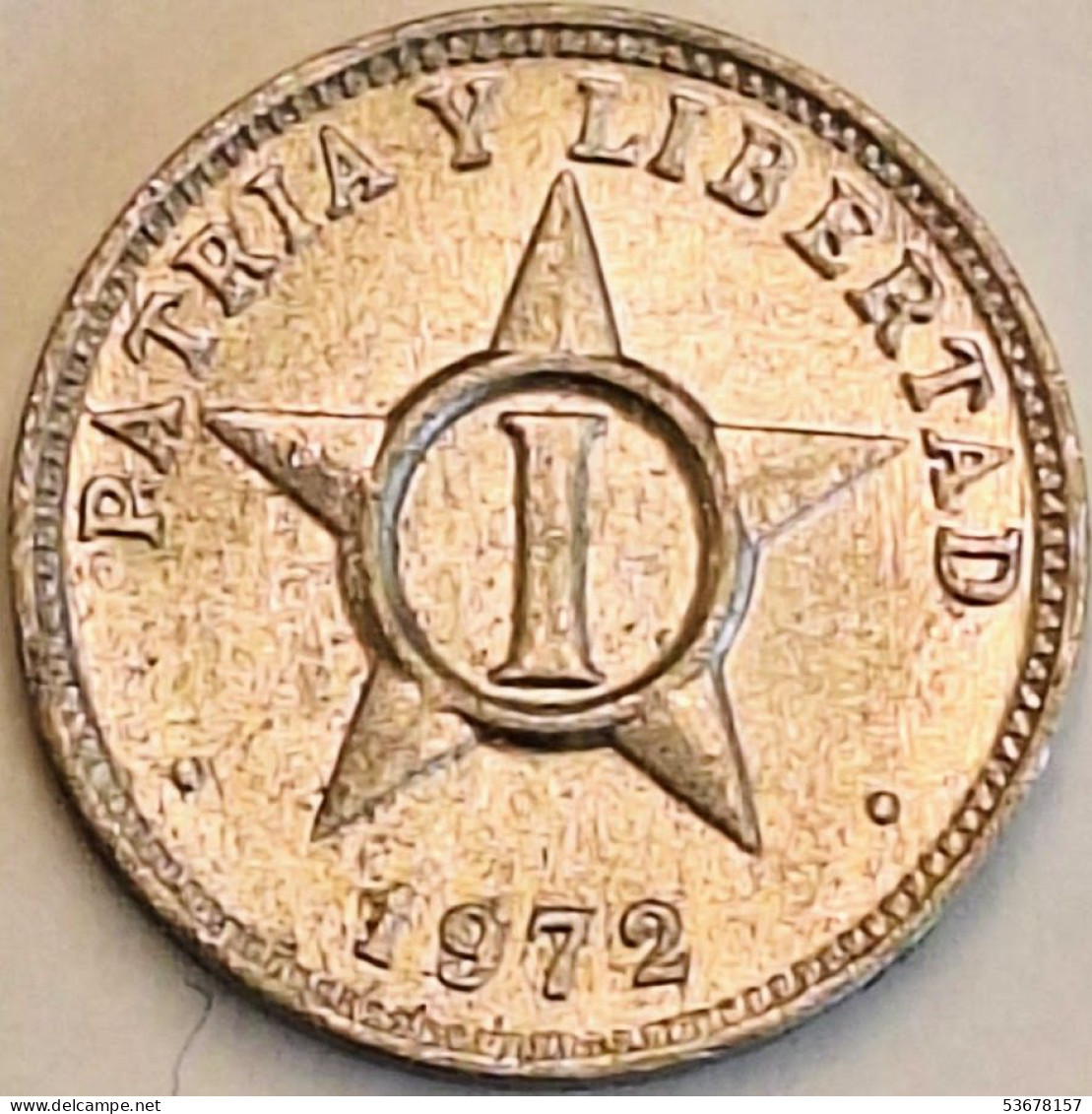 Cuba - Centavo 1972, KM# 33.1 (#3573) - Cuba