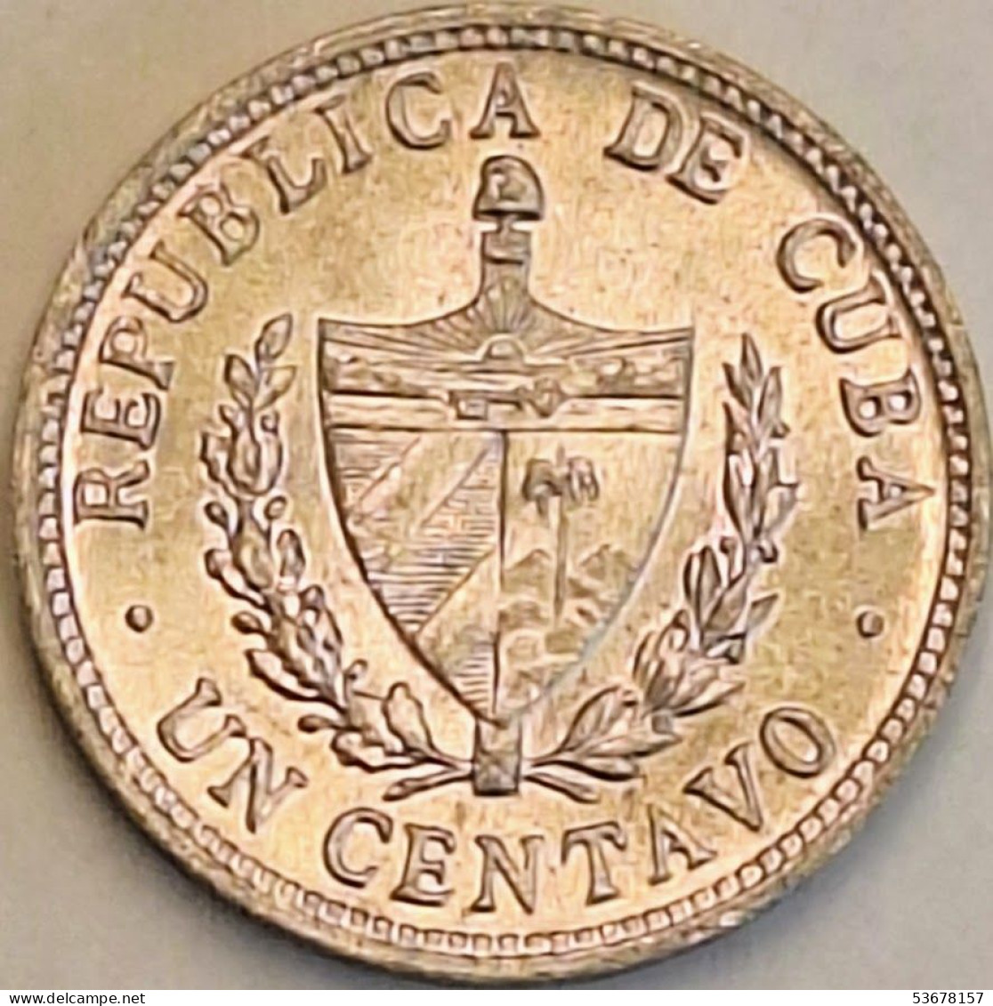 Cuba - Centavo 1972, KM# 33.1 (#3573) - Cuba