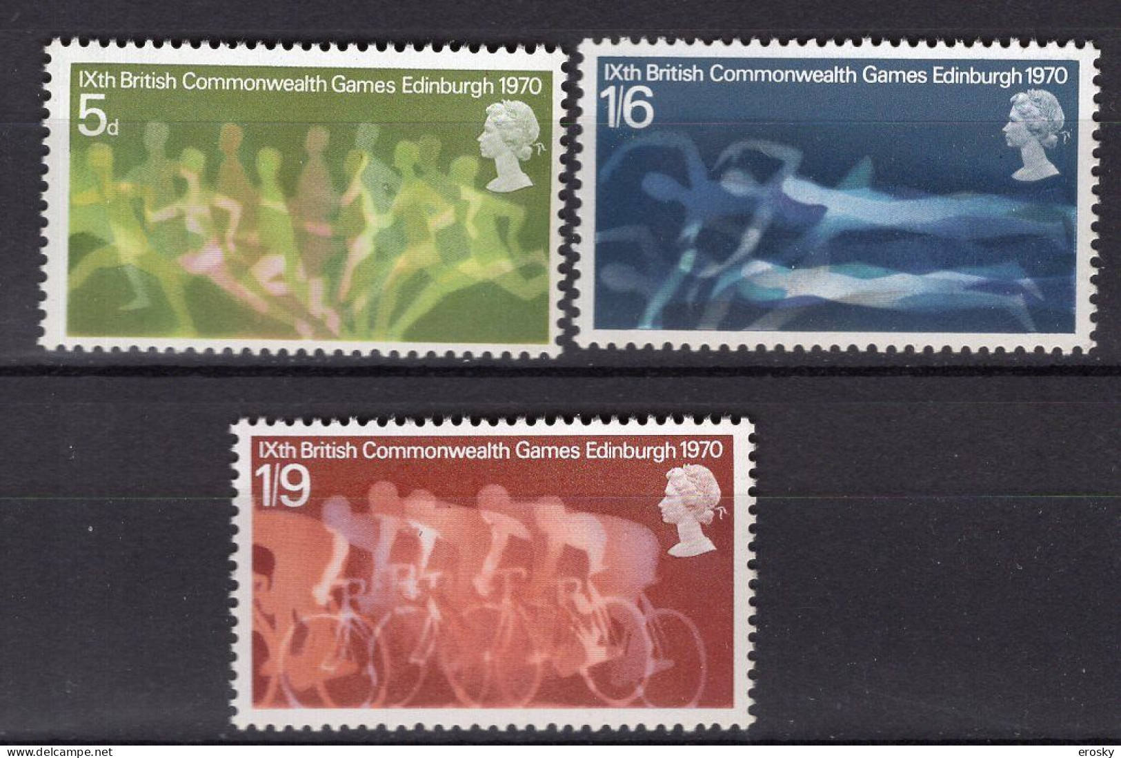 P2390 - GRANDE BRETAGNE Yv N°596/98 ** Sport - Unused Stamps