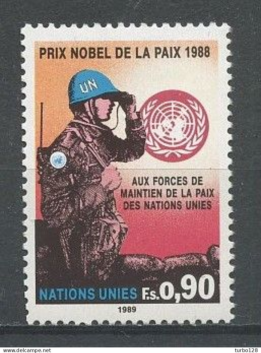 NU Genève 1989 N° 175 ** Neuf  MNH Superbe C 2 € Prix Nobel De La Paix 1988 Aux Forces De Maintien De La Paix Des N.U. - Ongebruikt