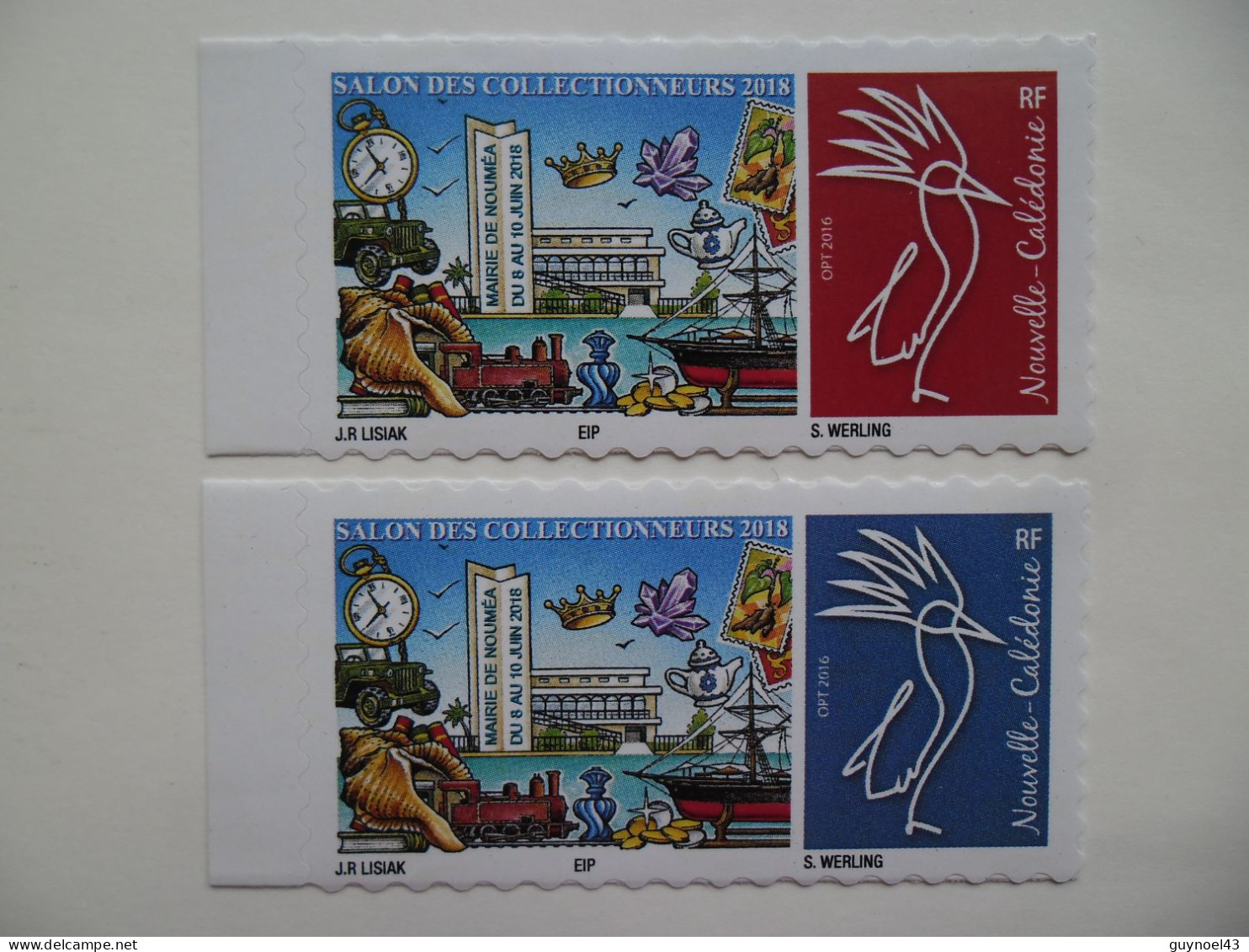 2018 Y/T 1336-37 NC " Salon Des Collectionneurs " Neuf** - Unused Stamps