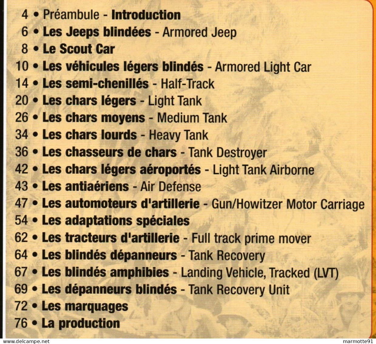 LES BLINDES DE L US ARMY 1941 1945 JEEP BLINDES SCOUT CAR SEMI CHENILLES CHARS AUTOMOTEUR - Frans
