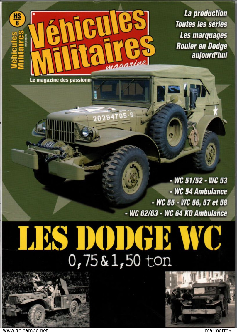 LES DODGE WC US ARMY 1941 1945 - Français