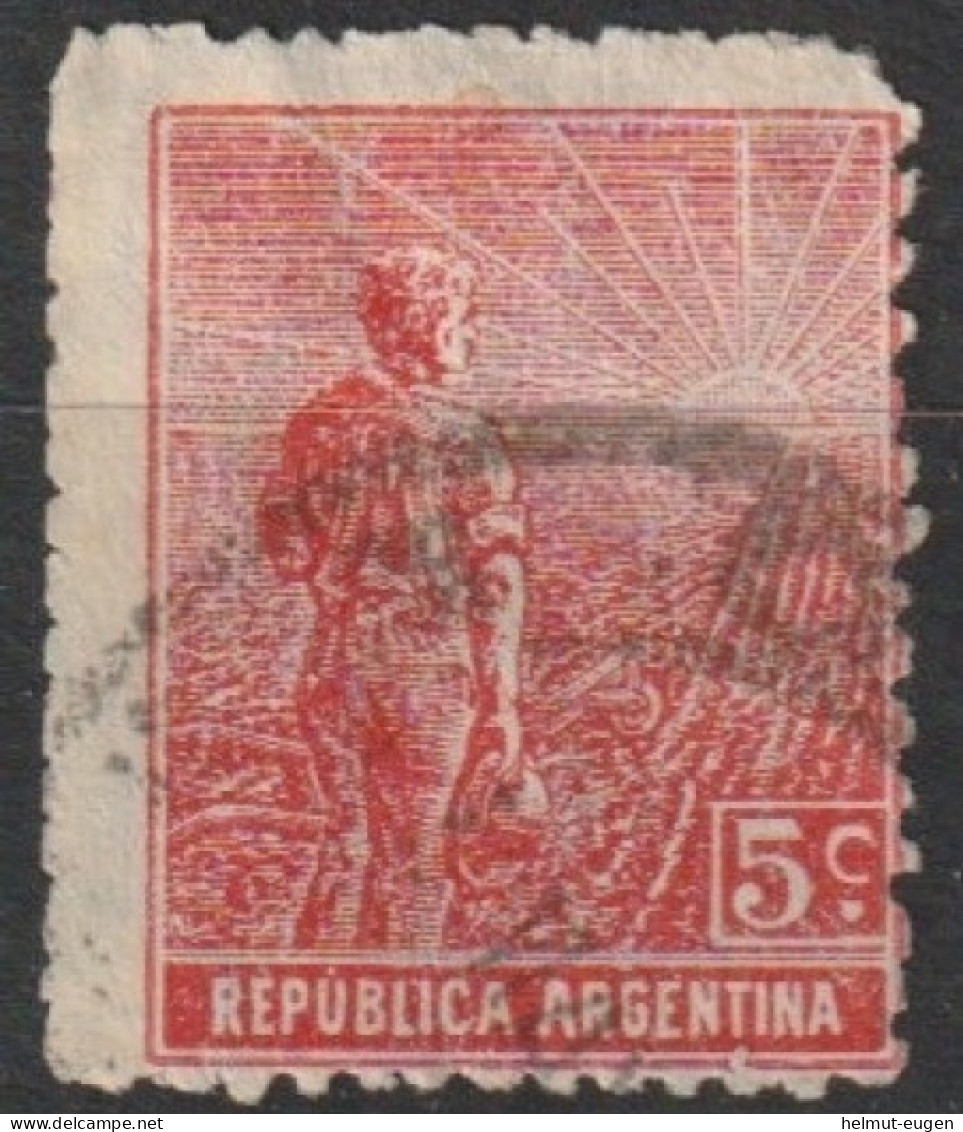 MiNr. 171 Argentinien       1912/1913. Freimarken: Landarbeiter Vor Aufgehender Sonne; - Gebruikt