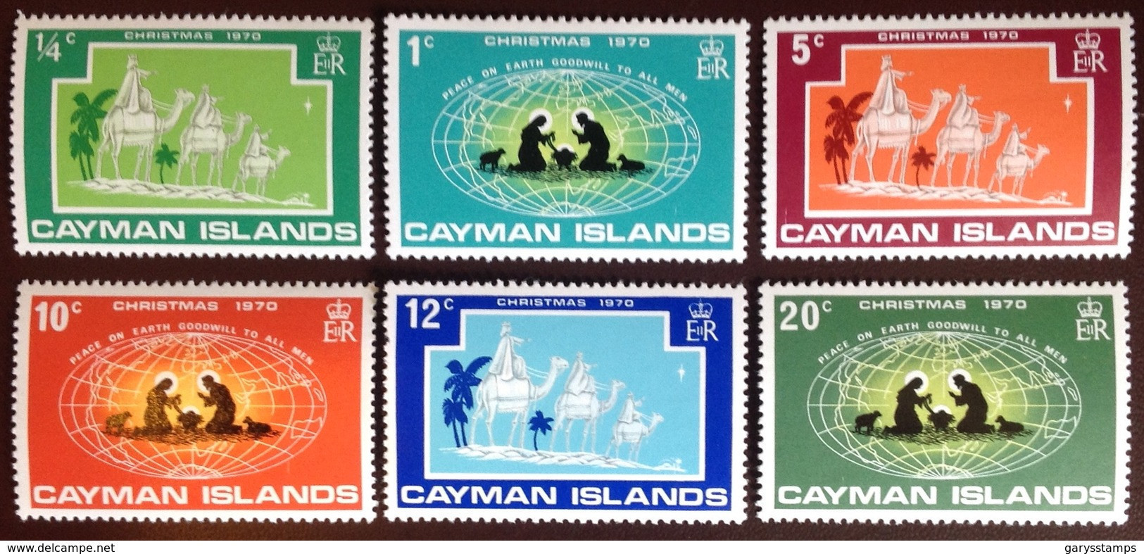 Cayman Islands 1970 Christmas MNH - Caimán (Islas)