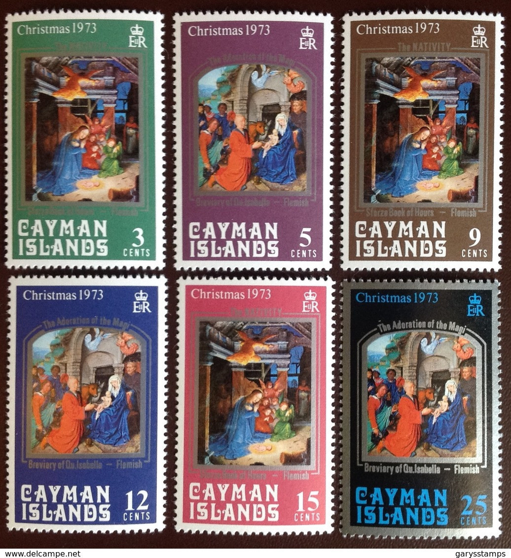 Cayman Islands 1973 Christmas MNH - Caimán (Islas)