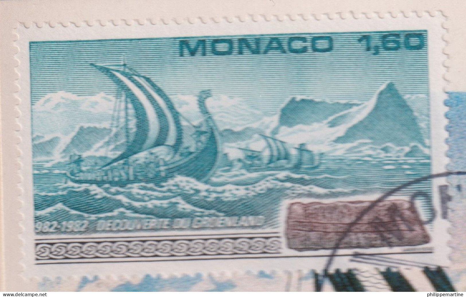 Monaco 1982 - YT 1356 (o) Sur Fragment - Gebraucht