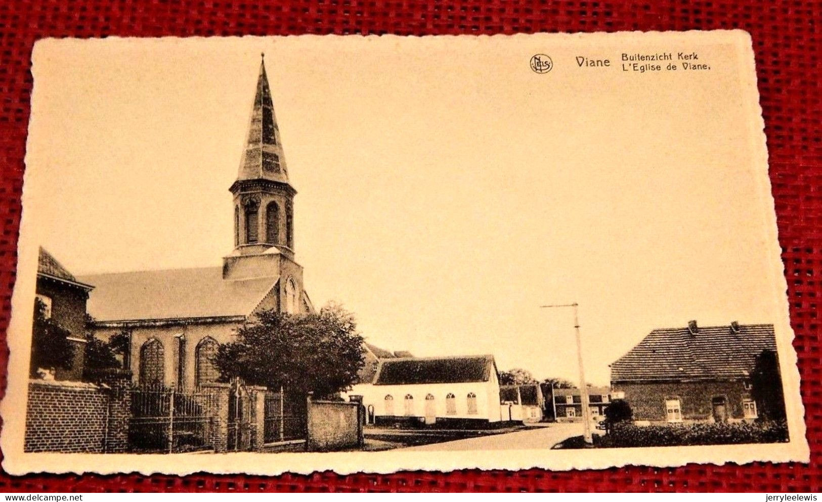 VIANE  - Buitenzicht Kerk  - L'Eglise De Viane - Geraardsbergen