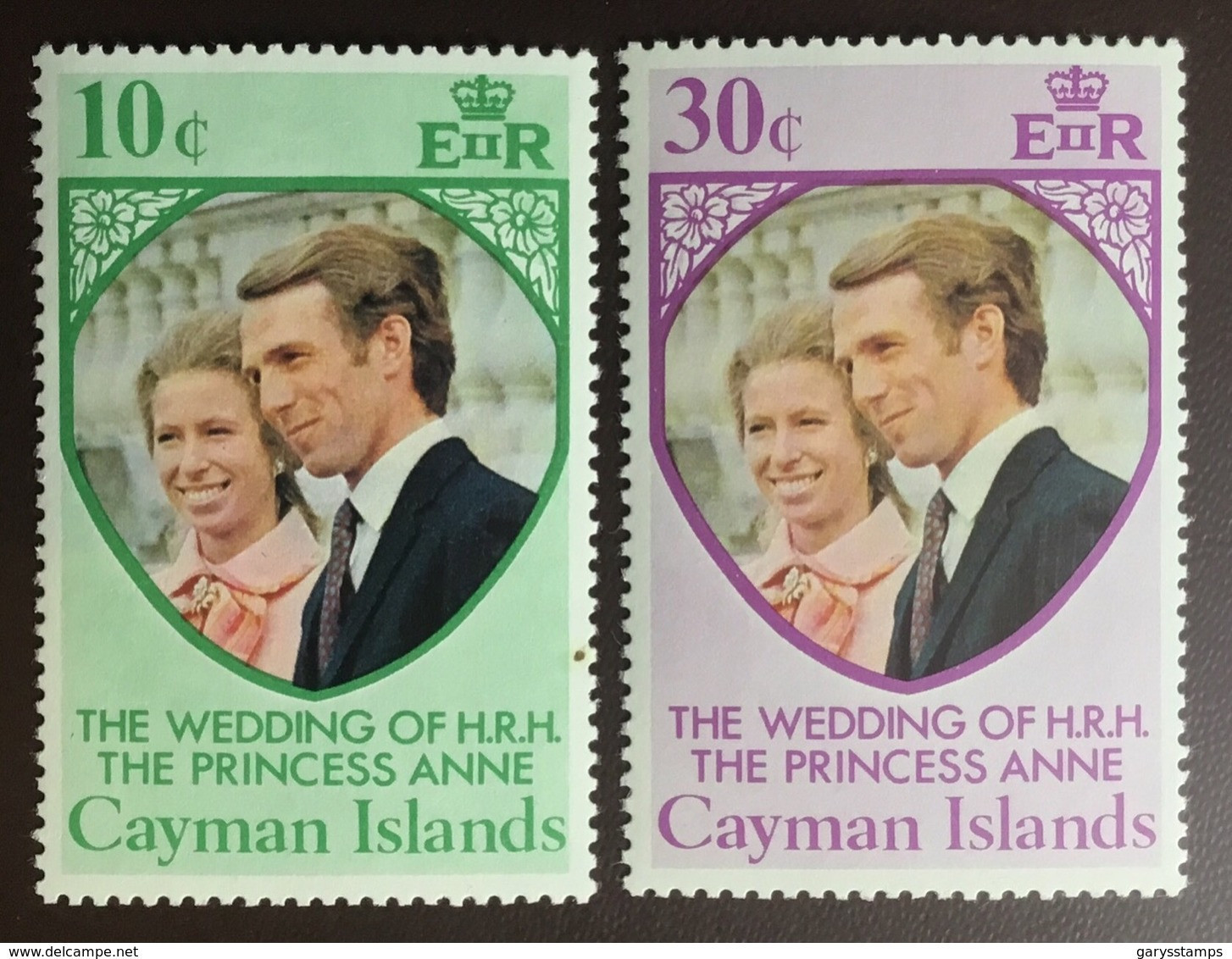 Cayman Islands 1973 Royal Wedding MNH - Caimán (Islas)