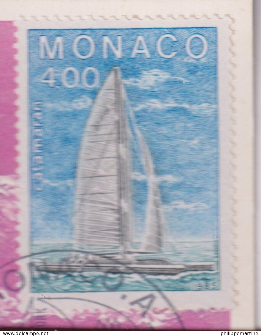Monaco 1985 - YT 1488 (o) Sur Fragment - Usati