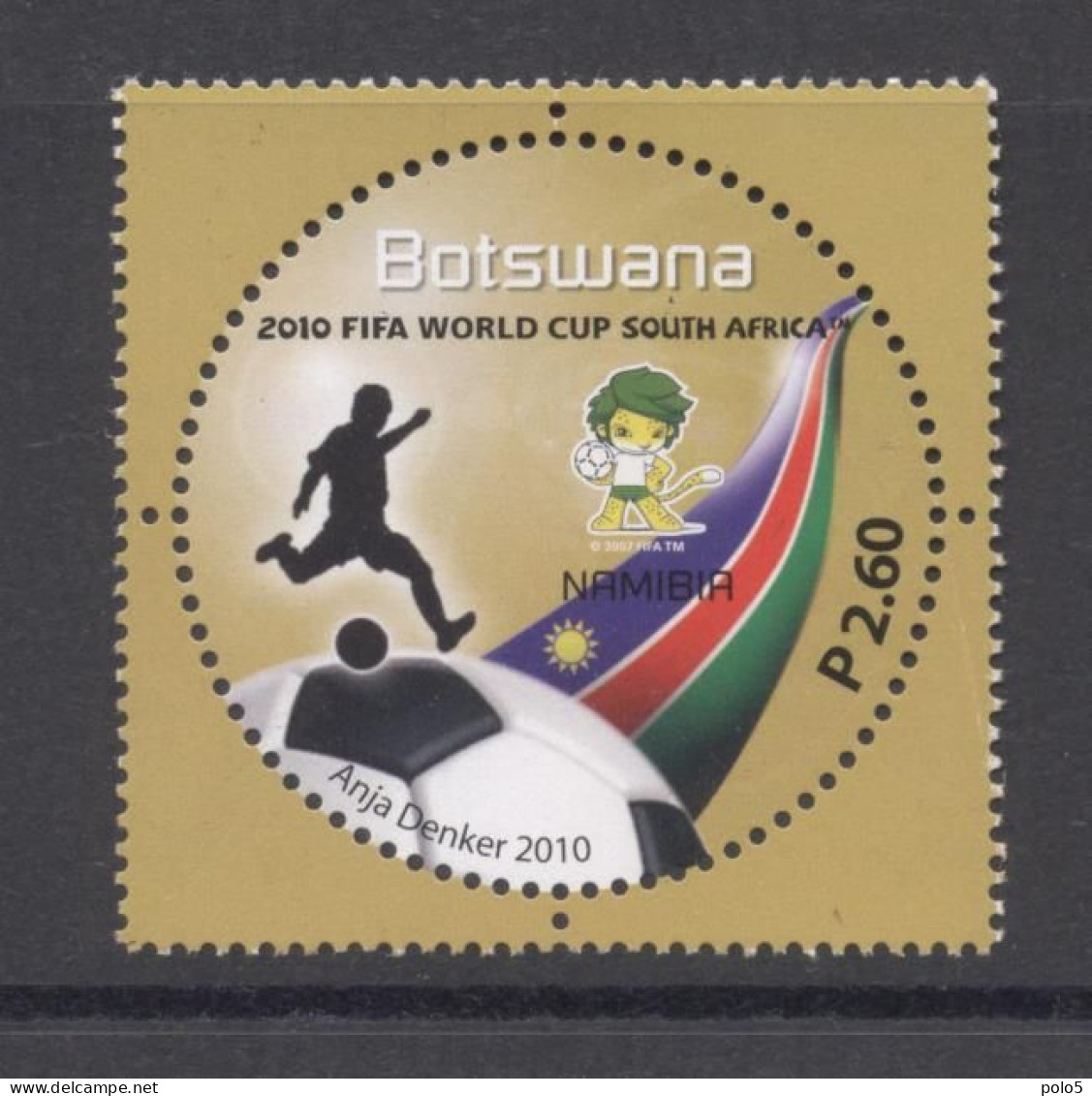 Botswana 2010- FIFA World Cup South Africa 2010 - Botswana (1966-...)