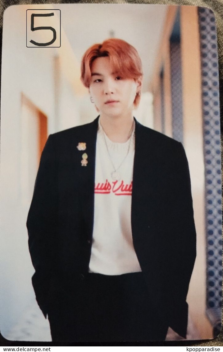 Photocard BTS  2021 Holiday Collection  Little Wishes  Suga - Objetos Derivados