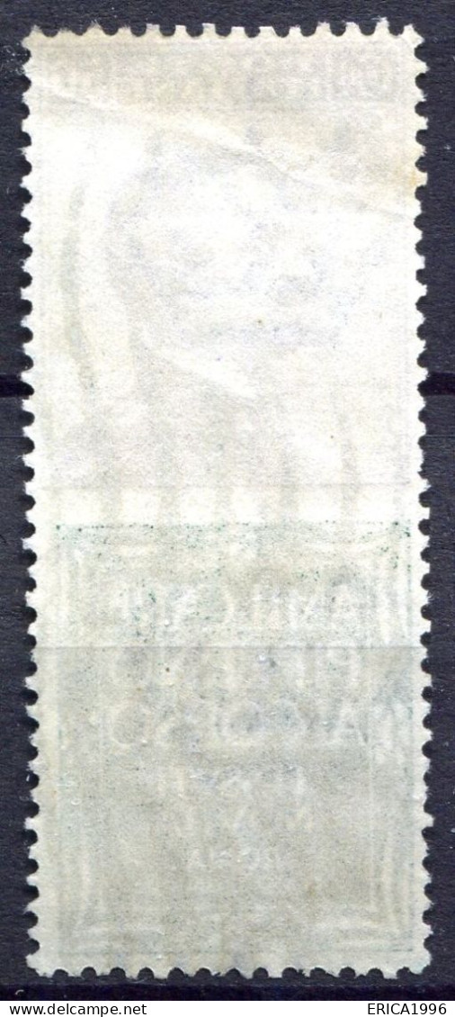 Z3725 ITALIA REGNO PUBBLICITARI 1924-25 Piperno 50 C. Usato, Ottima Centratura, Valore Cat. Sassone € 650, Leggera Piega - Publicité