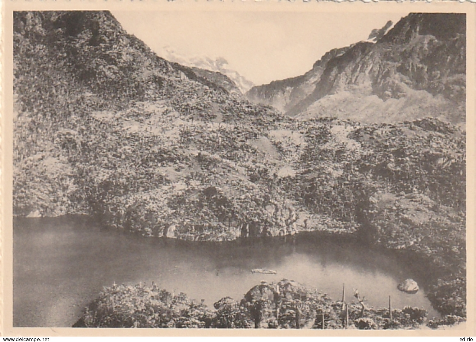 ***  CONGO   ***    CONGO - RUWENZORI :  Le Lac Speck  -  Glacier Neuve/unused  - Congo Belge