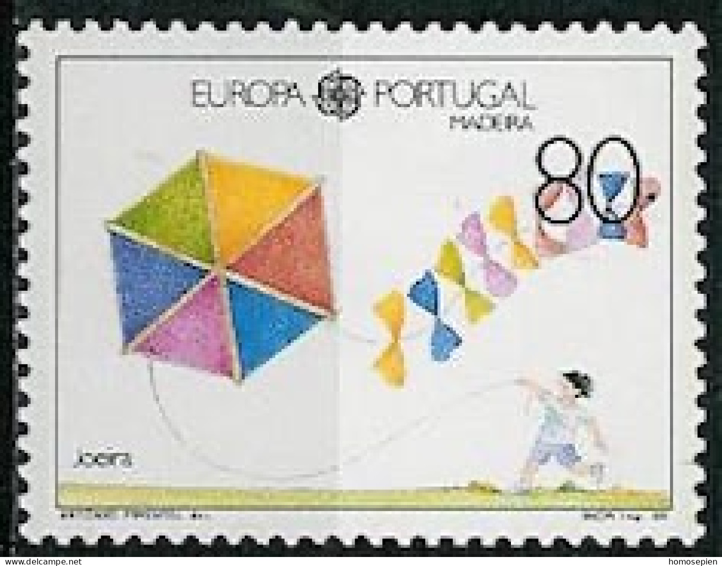 Europa CEPT 1989 Madère - Madeira - Portugal Y&T N°131 - Michel N°125I *** - 80e EUROPA - 1989