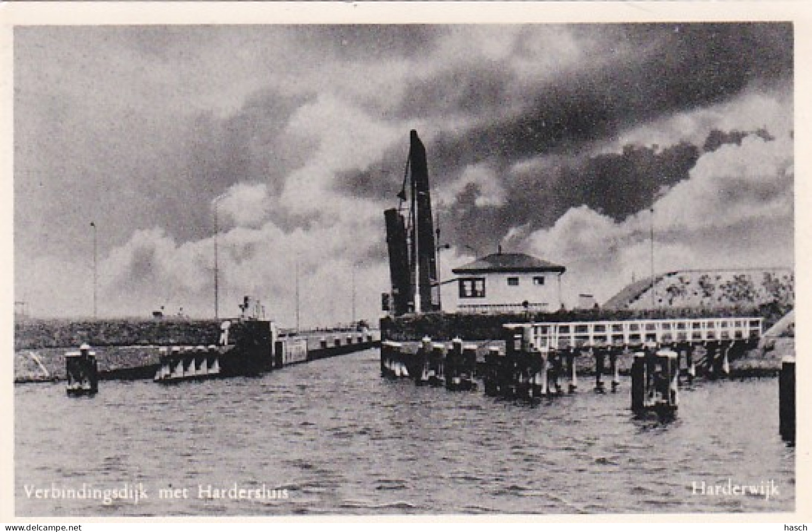 48679Verbindingsdijk Met Hardersluis.  - Den Oever (& Afsluitdijk)