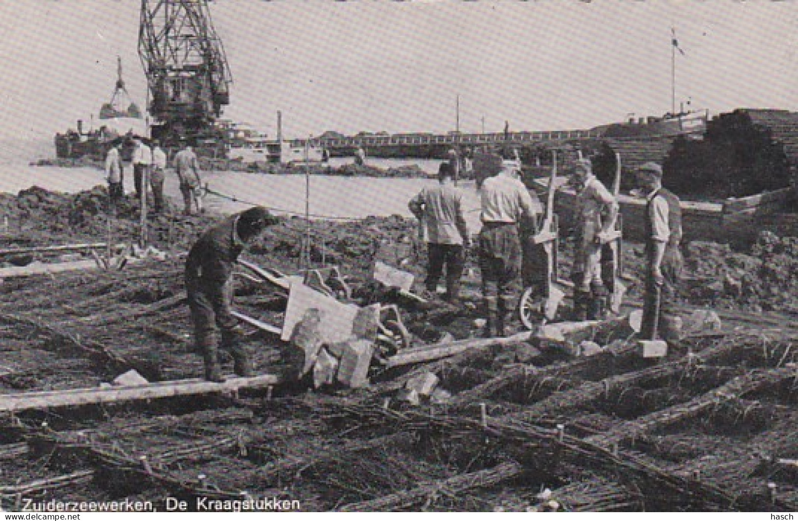 486724Zuiderzeewerken, De Kraagstukken.  - Den Oever (& Afsluitdijk)