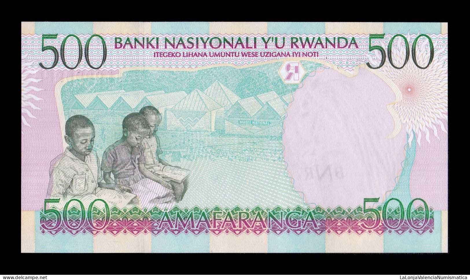 Ruanda Rwanda 500 Francs 1998 Pick 26b Sc Unc - Ruanda-Burundi