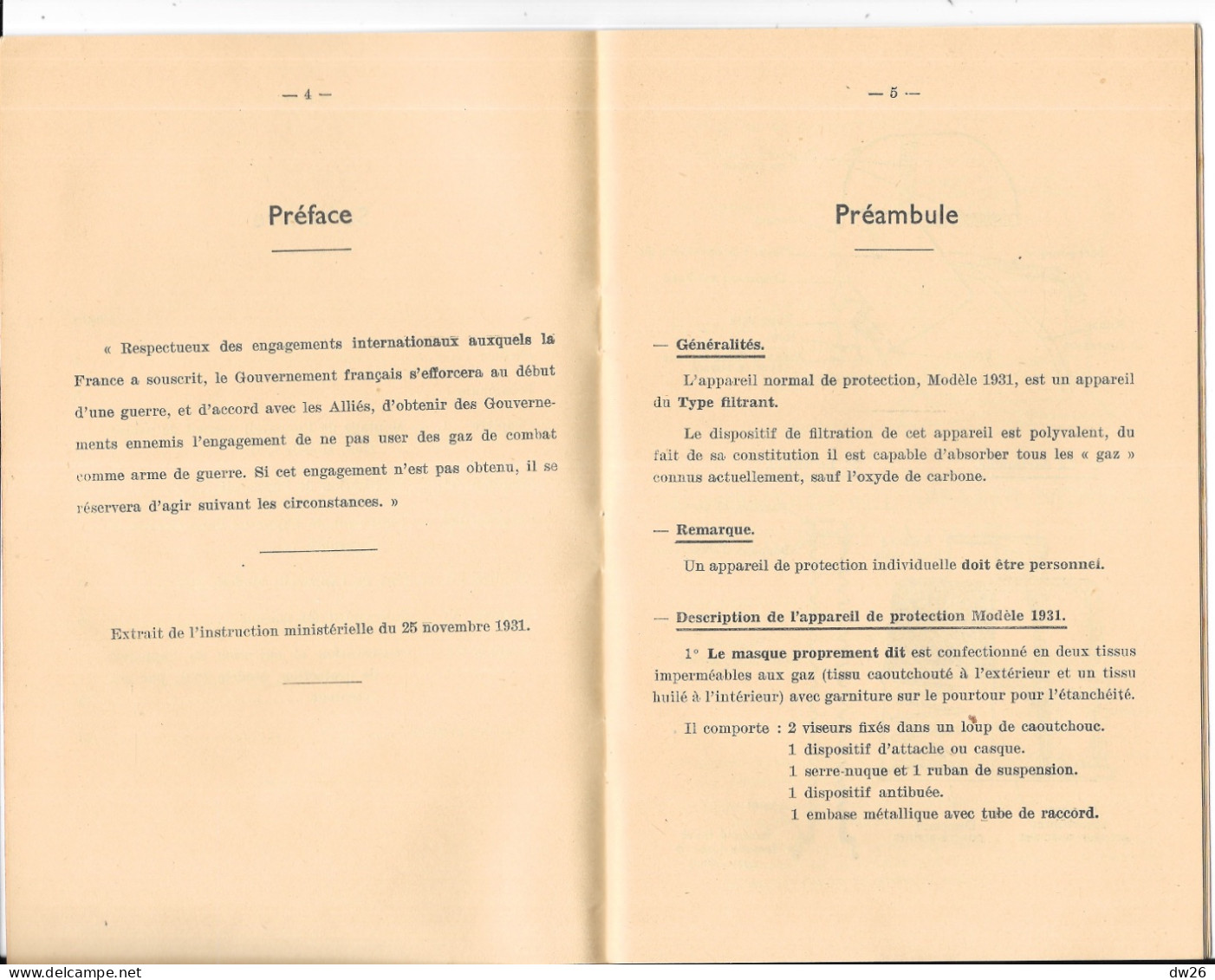 Société Nationale Des Chemins De Fer Français - Livret: Défense Contre Les Attaques Aériennes (masques à Gaz) 1931 - Eisenbahnverkehr