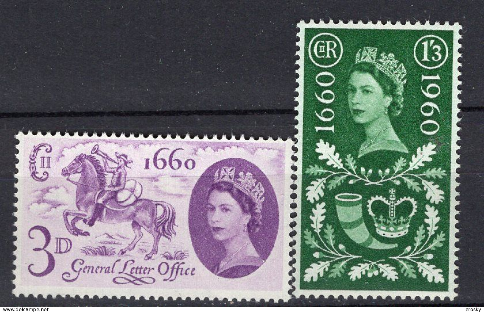 P2394 - GRANDE BRETAGNE Yv N°355/56 ** - Unused Stamps