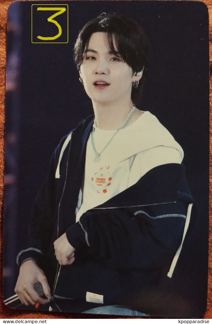 Photocard BTS  9th Anniversary Suga - Objets Dérivés