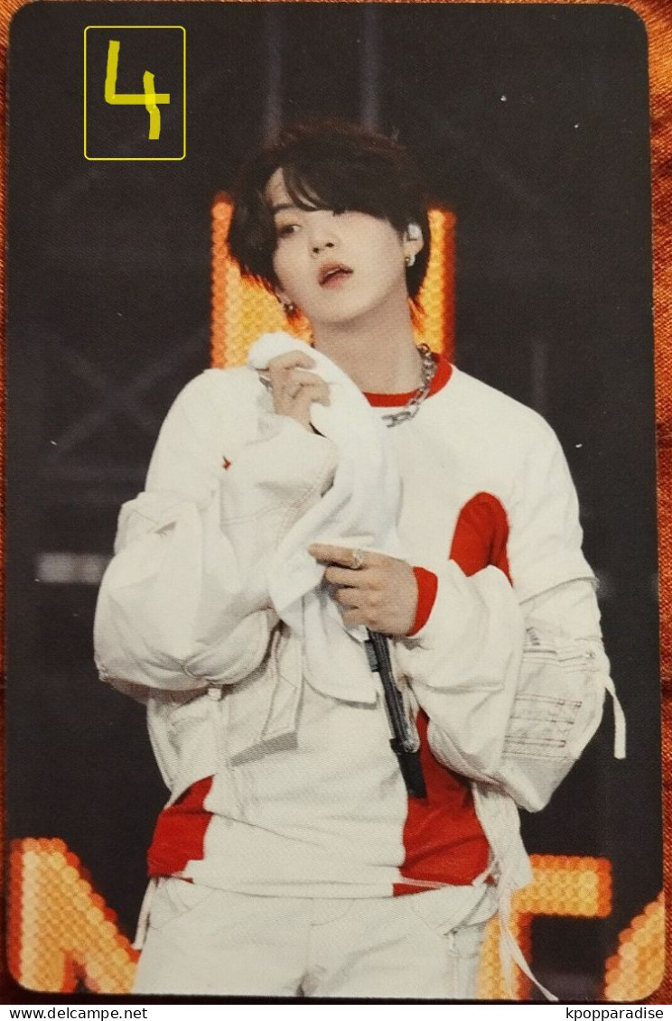 Photocard BTS  9th Anniversary Suga - Objets Dérivés