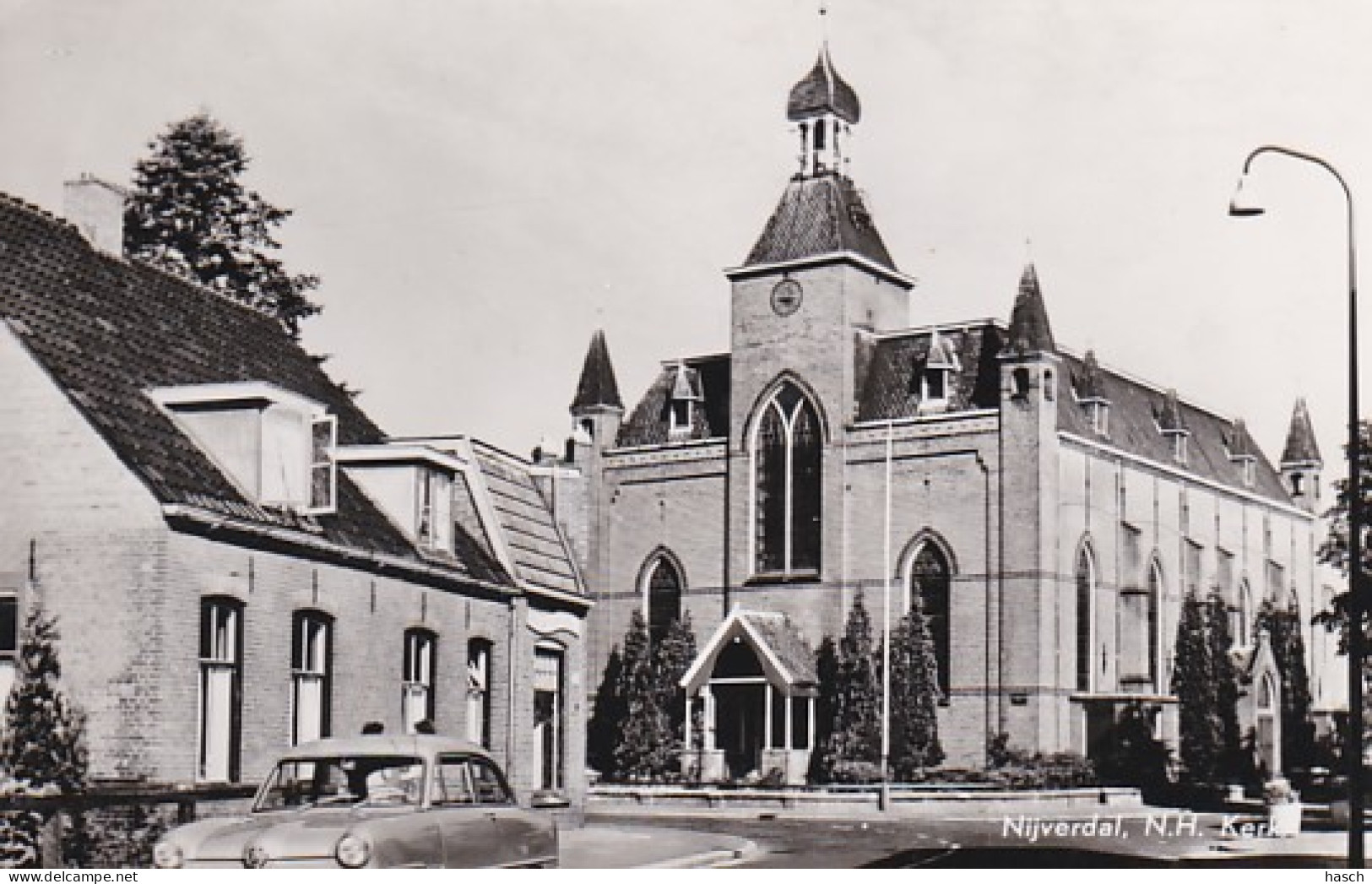 487132Nijverdal, N. H. Kerk. (FOTOKAART)  - Nijverdal