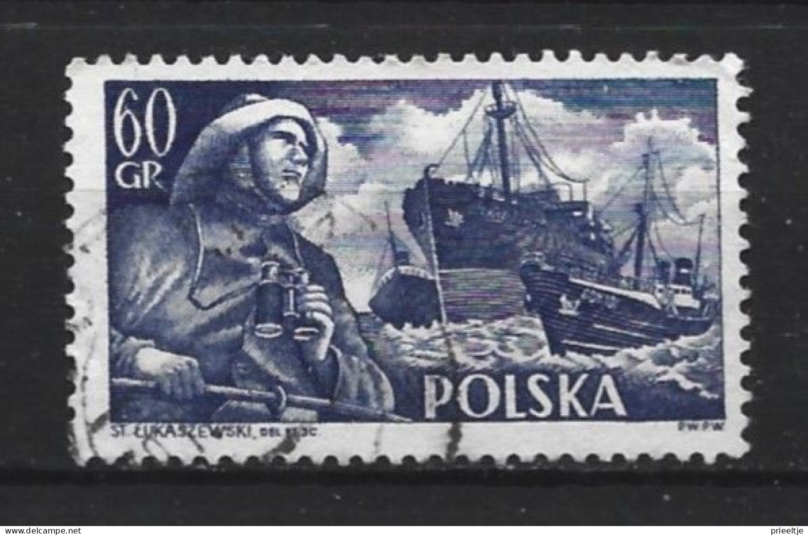 Poland 1956 Ship. Y.T. 851 (0) - Gebraucht