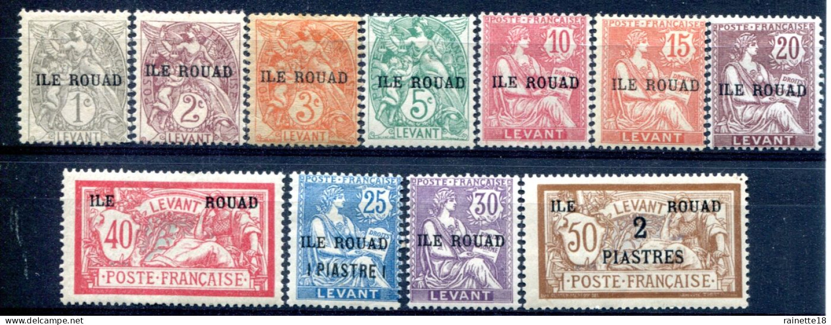 Rouad        4/14 * - Unused Stamps