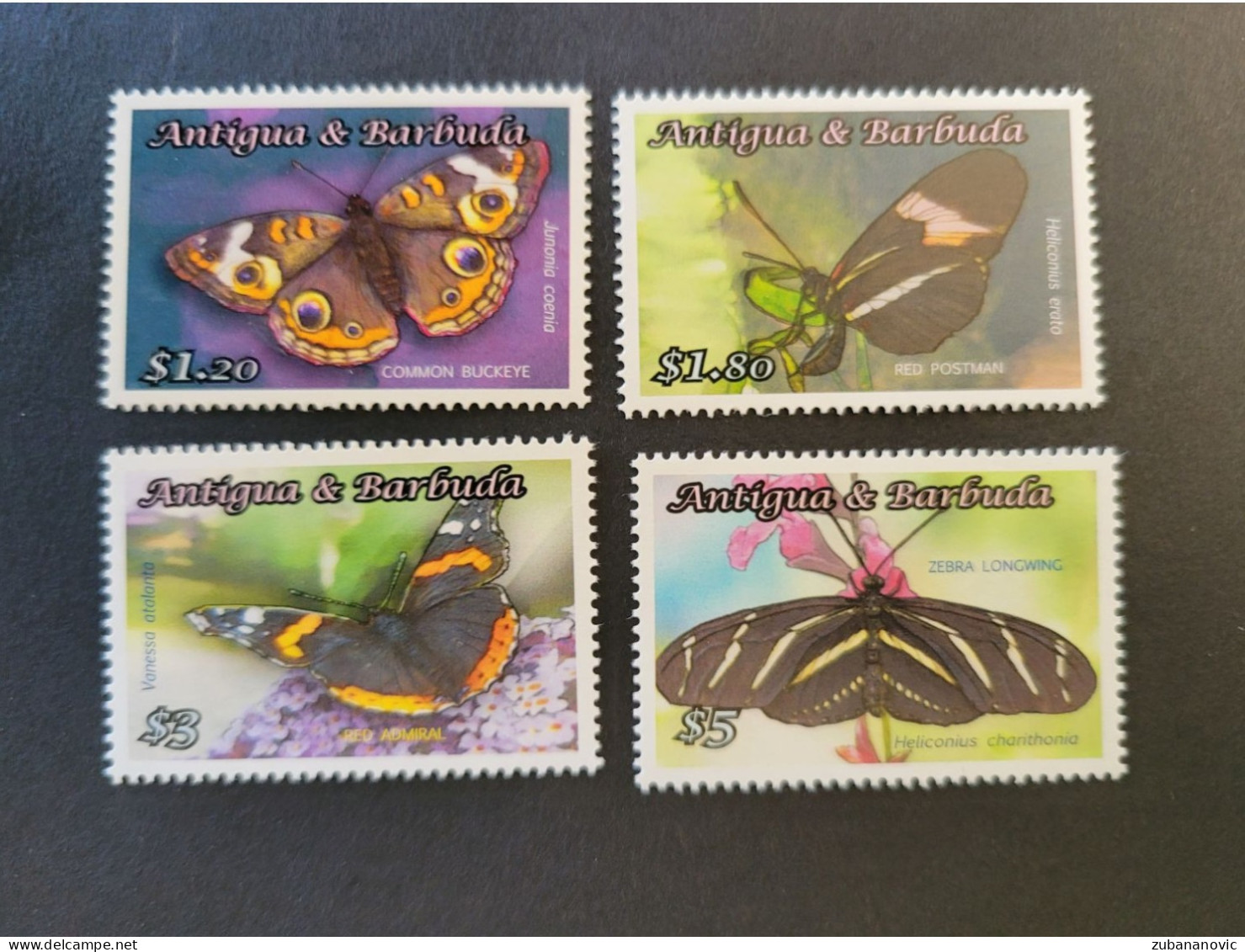 Antigua & Barbuda Butterfly MNH - Vlinders