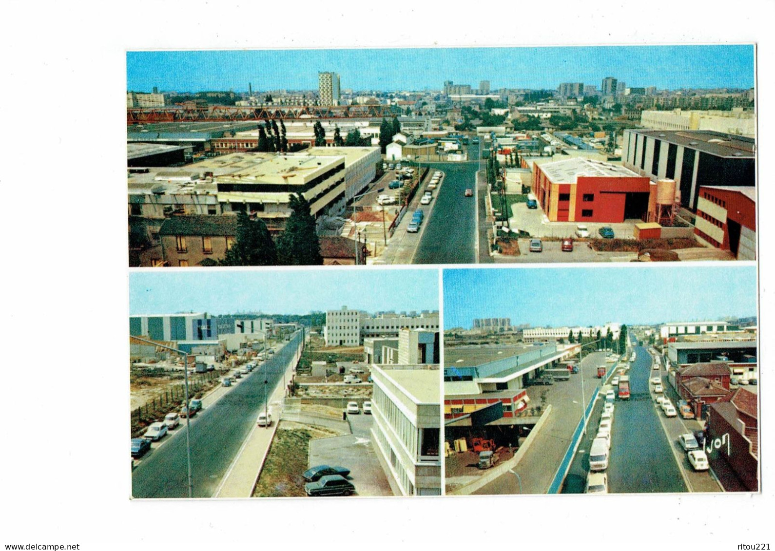 Cpm - 93 - Bobigny - Zone Industrielle - Publicité SEMARBO Av. Paul Eluard - Usine Voiture CX Citroën Immeuble Camion - Bobigny