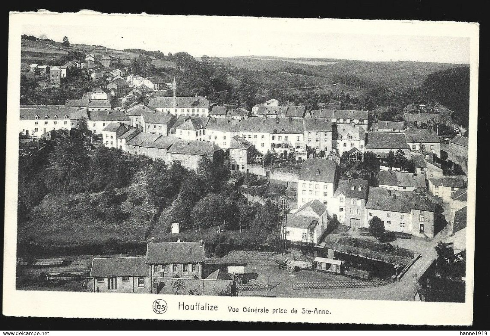 Houffalize Vue Générale Prise De Ste Anne Luxembourg Htje - Houffalize