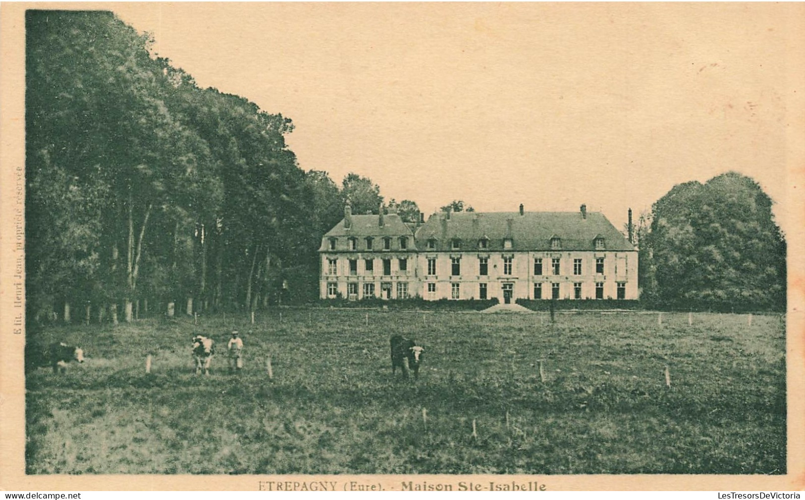 FRANCE - Etrépagny - Maison Sainte Isabelle - Carte Postale Ancienne - Other & Unclassified