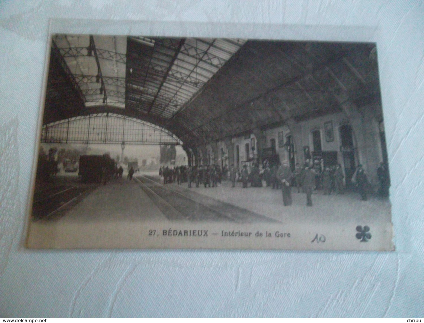 BEDARIEUX INTERIEUR DE LA GARE - Bedarieux